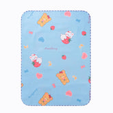 Kuber Industries Baby Waterproof matBed Protecter "50 x 70" CM (Blue)